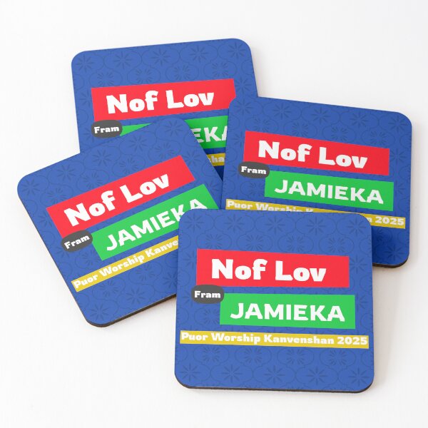 Item preview, Nof Lov Fram Jamieka, Puor Worship Kanvenshan 2025 Jamaican Patois (Patwa) designed and sold by Kolcha.