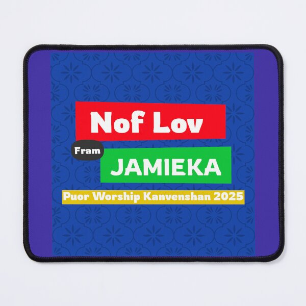 Item preview, Nof Lov Fram Jamieka, Puor Worship Kanvenshan 2025 Jamaican Patois (Patwa) designed and sold by Kolcha.