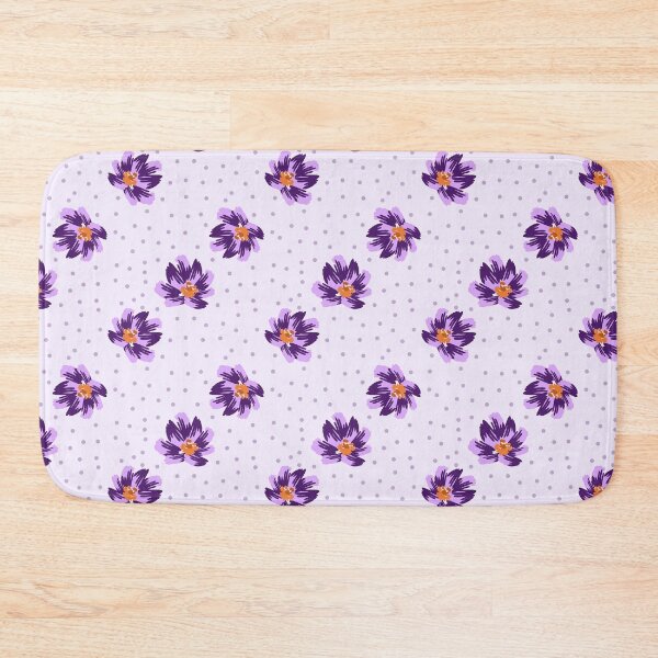 Item preview, Purple Florals on Polkadots designed and sold by jshuphotography.