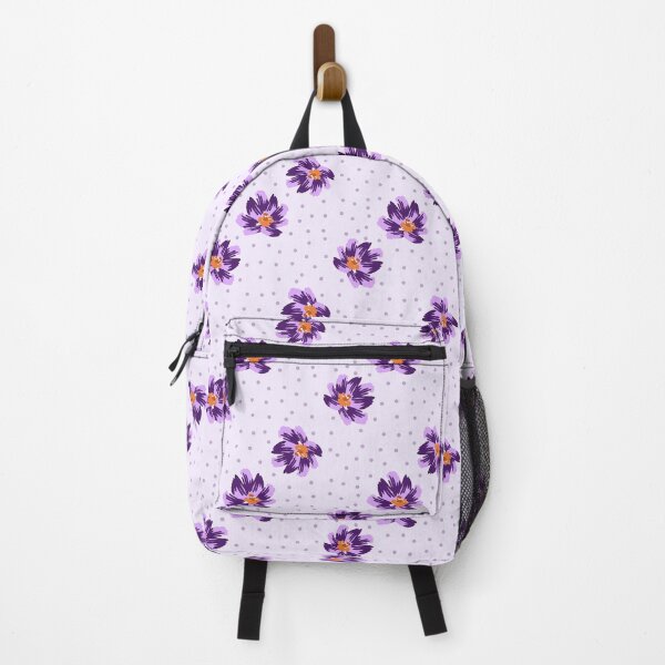 Item preview, Purple Florals on Polkadots designed and sold by jshuphotography.