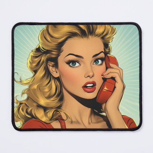 Item preview, Hello? A Vintage Surprise! designed and sold by dragonfliesart.