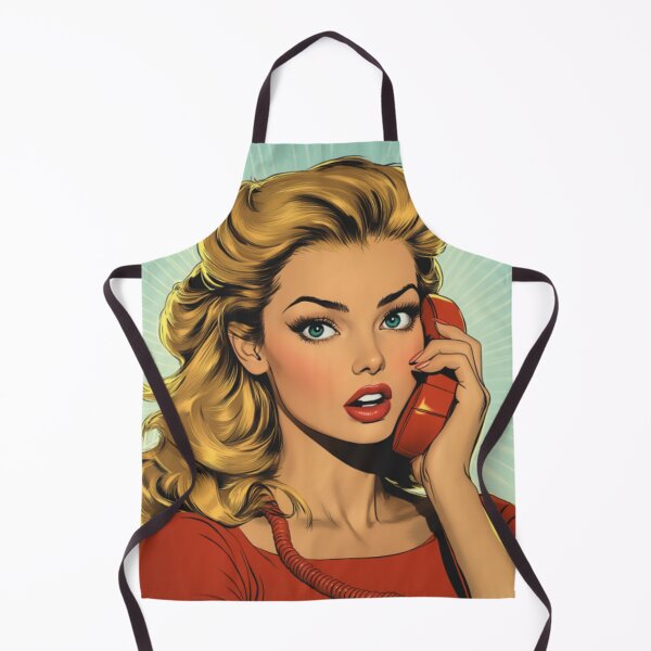 Item preview, Hello? A Vintage Surprise! designed and sold by dragonfliesart.