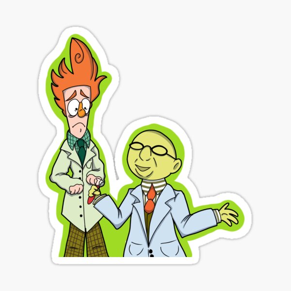Item preview, Bunsen and Beaker  designed and sold by TimelessTraveler.