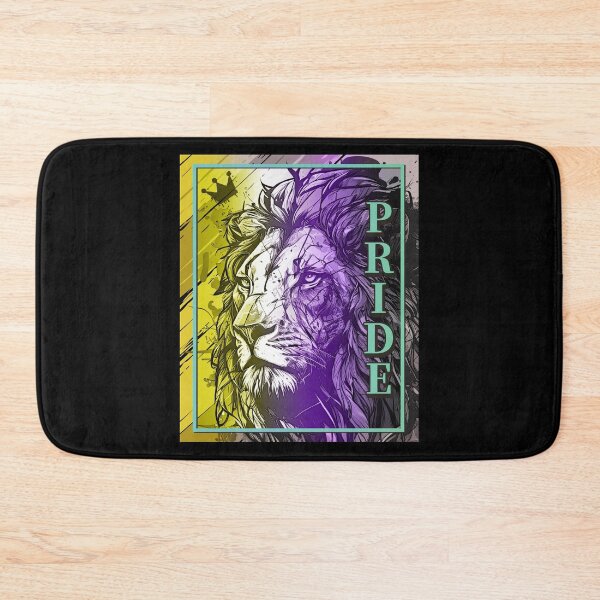 Item preview, Nonbinary Lion Pride LGBT Flag designed and sold by Clara Hollins.