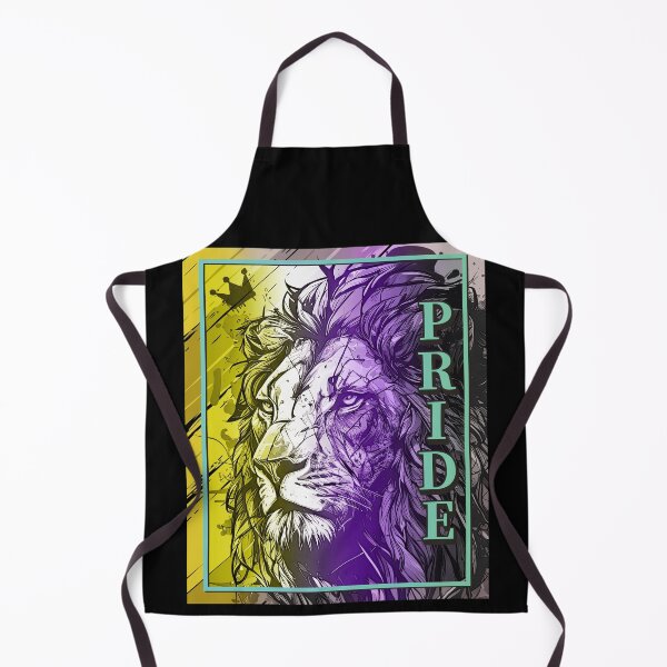 Item preview, Nonbinary Lion Pride LGBT Flag designed and sold by Clara Hollins.