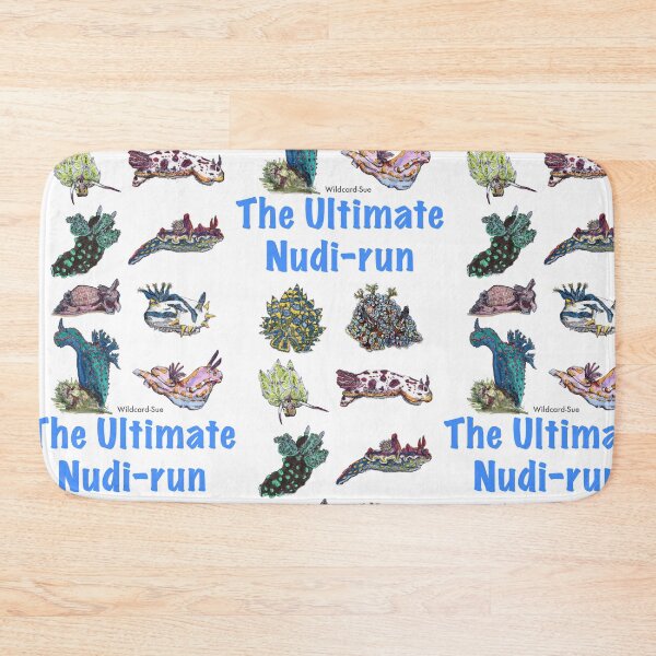 Item preview, Nudi-run - The Ultimate Bold statement designed and sold by Wildcard-Sue.