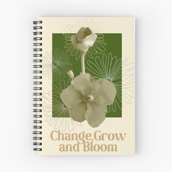 Item preview, CHANGE, GROW AND BLOOM NEUTRAL COLORS designed and sold by WISDOMheartsMX.