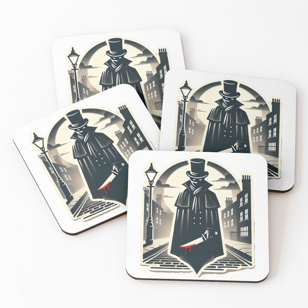 Item preview, Coasters (Set of 4) designed and sold by The Killer's Palette.