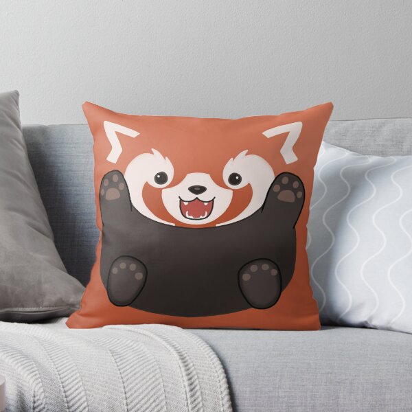 red panda pillow