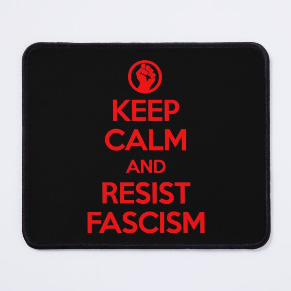 Item preview, Keep Calm and RESIST FASCISM (red text) designed and sold by Thelittlelord.