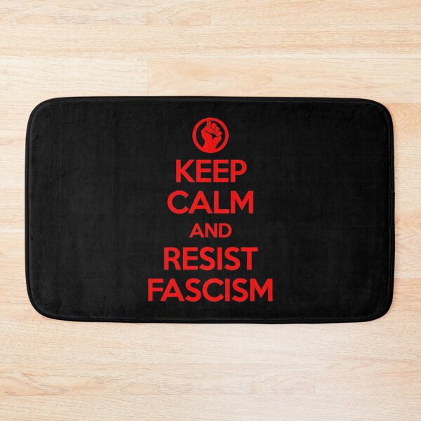 Item preview, Keep Calm and RESIST FASCISM (red text) designed and sold by Thelittlelord.