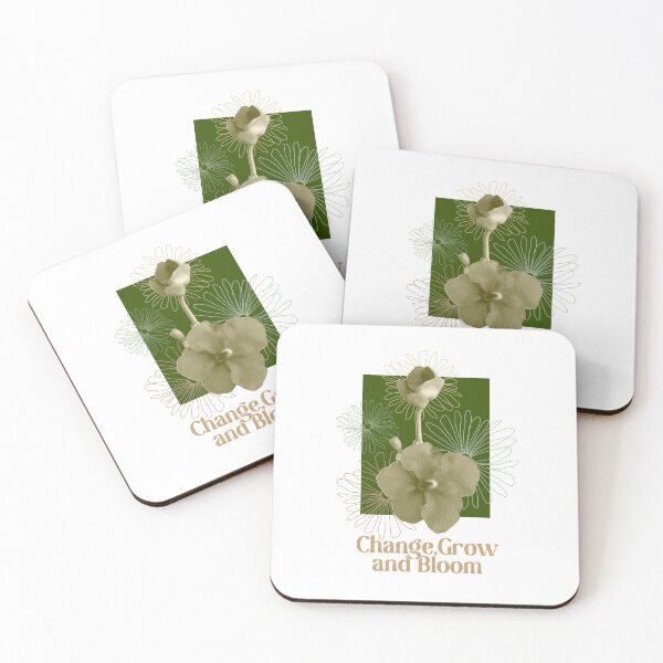 Item preview, CHANGE, GROW AND BLOOM NEUTRAL COLORS designed and sold by WISDOMheartsMX.