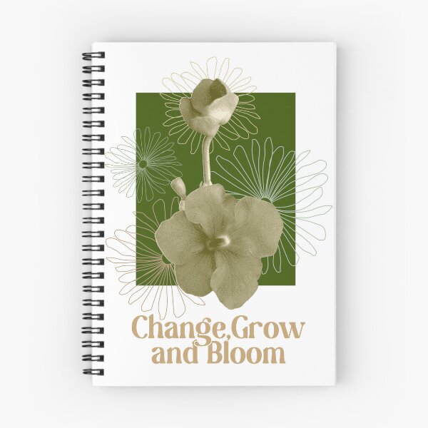 Item preview, CHANGE, GROW AND BLOOM NEUTRAL COLORS designed and sold by WISDOMheartsMX.