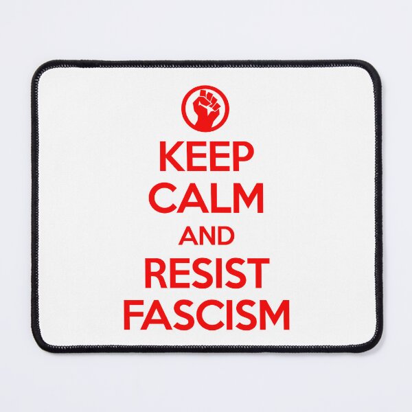Item preview, Keep Calm and RESIST FASCISM (red 2.0) designed and sold by Thelittlelord.