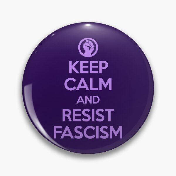 Item preview, Keep Calm and RESIST FASCISM (lavender) designed and sold by Thelittlelord.