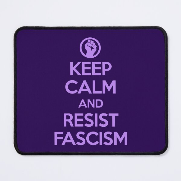 Item preview, Keep Calm and RESIST FASCISM (lavender) designed and sold by Thelittlelord.