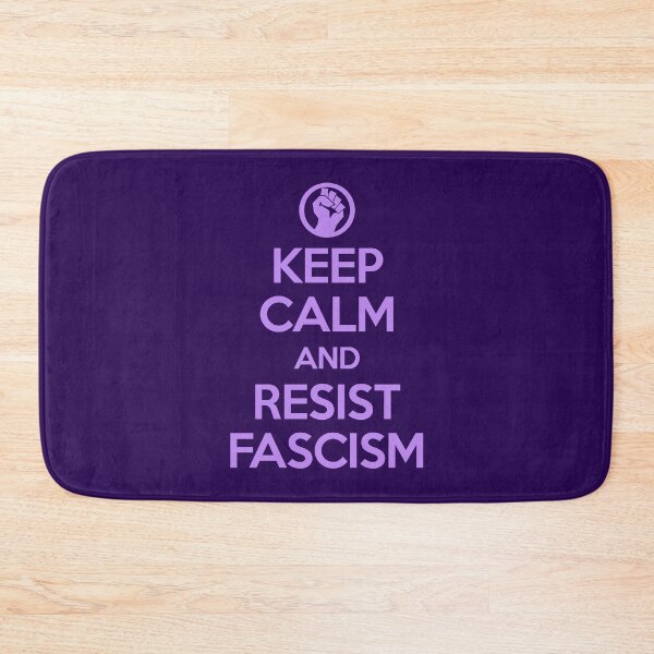 Item preview, Keep Calm and RESIST FASCISM (lavender) designed and sold by Thelittlelord.