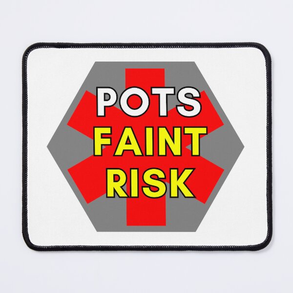 Item preview, POTS Faint Risk Medical Alert designed and sold by emotionalvomit.