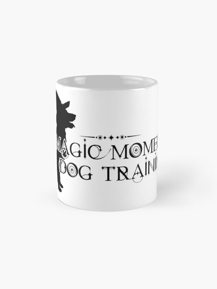 Thumbnail 4 of 6, Coffee Mug, Logo for Magic moments black designed and sold by MMDogtraining.