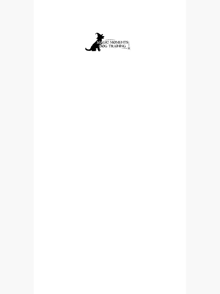 Thumbnail 3 of 3, Duffle Bag, Logo for Magic moments black designed and sold by MMDogtraining.