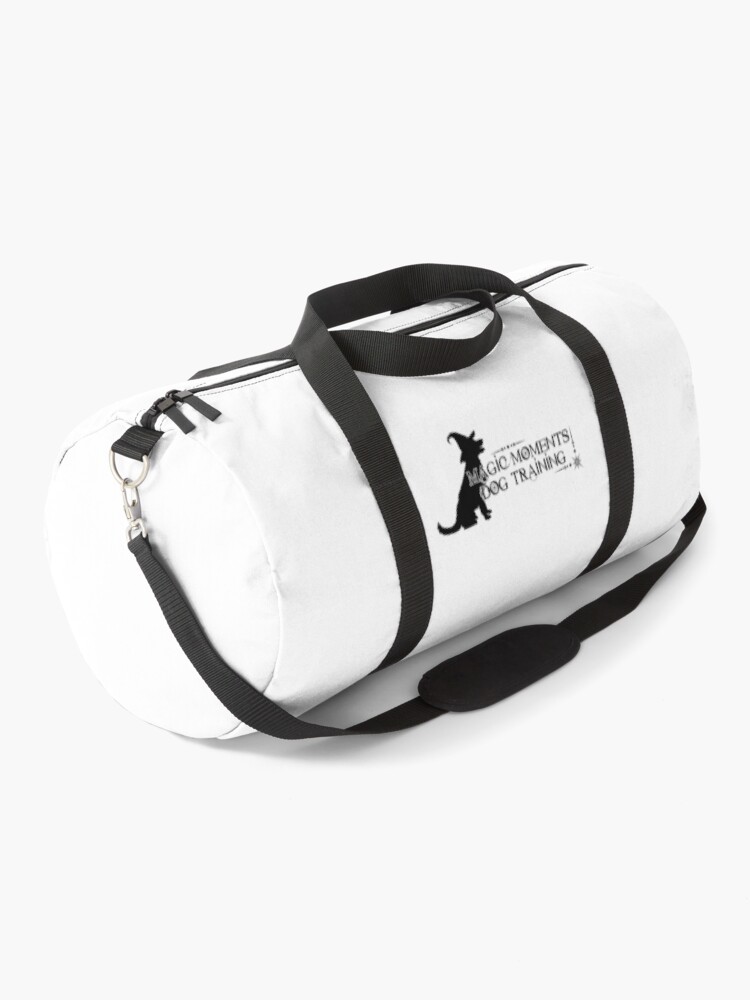 Thumbnail 1 of 3, Duffle Bag, Logo for Magic moments black designed and sold by MMDogtraining.