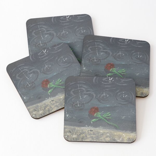Item preview, Rose in Rain designed and sold by wwinter_art.