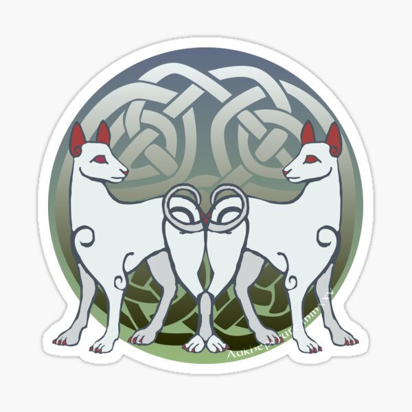 Item preview, Cŵn Annwn | Hounds of Annwn designed and sold by Aakheperure.