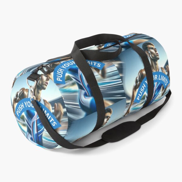 Item preview, Push Your Limits – Motivational Triathlon Running Design designed and sold by Triathlongram.