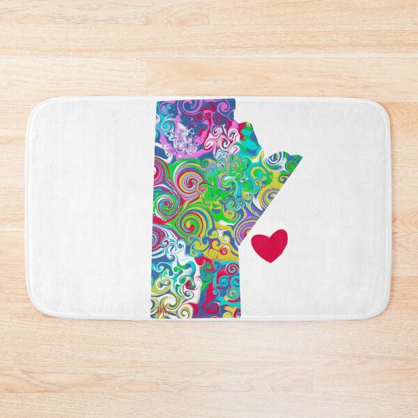 Item preview, Psychedelic Map designed and sold by ArtbyMikkiC.