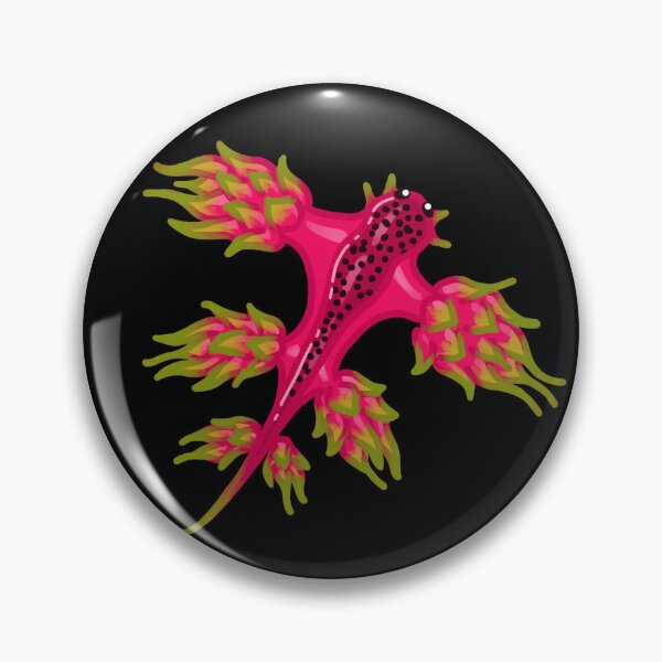 Item preview, Red dragonfruit sea slug designed and sold by MorganeMahaud.