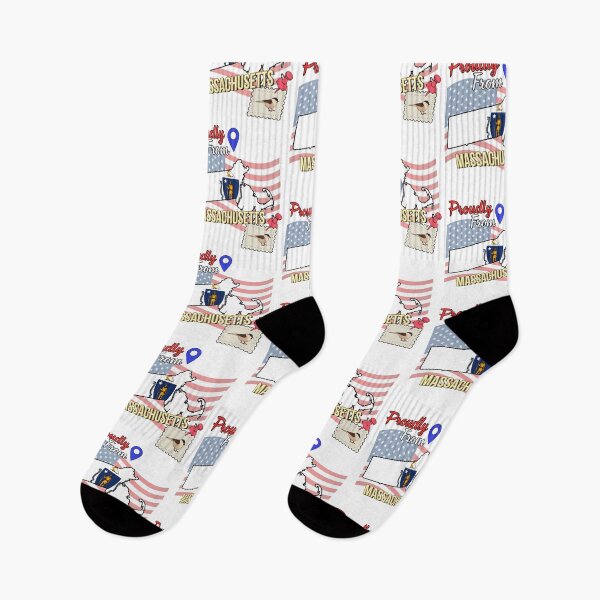 Item preview, Proudly from Massachusetts - USA state design designed and sold by PHRASEandSTYLE.