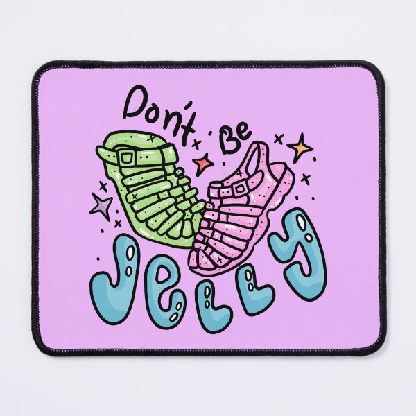Item preview, Don't Be Jelly High Quality Art Shoes 90s Pain Feet Jellies Torture Device Sandal Nostalgic Nostalgia designed and sold by familiarsadie.