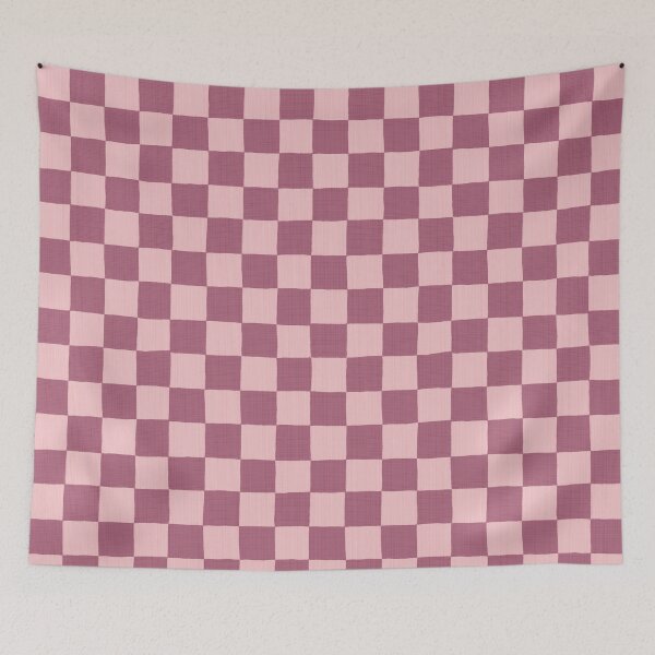 Item preview, Mauve & Pink Checkers designed and sold by the-coin-jar-co.