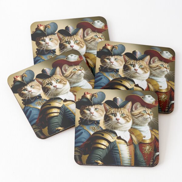 Item preview, Cats.  The Three Musketeers. designed and sold by Natalia-Vlad.