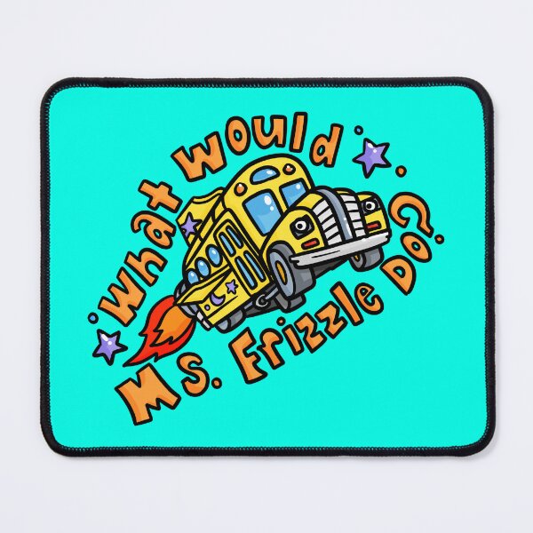 Item preview, What Would Ms Frizzle Do? High Quality Art Magic School Bus 90s Nostalgia Scholastic Field Trips designed and sold by familiarsadie.