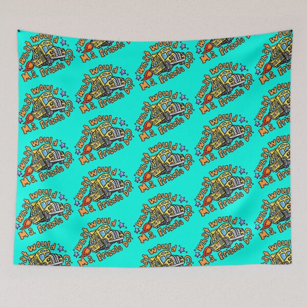 Item preview, What Would Ms Frizzle Do? High Quality Art Magic School Bus 90s Nostalgia Scholastic Field Trips designed and sold by familiarsadie.