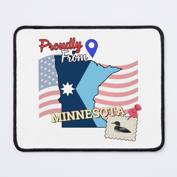 Item preview, Proudly from Minnesota - USA state design designed and sold by PHRASEandSTYLE.