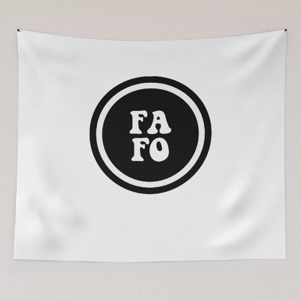 Item preview, FAFO designed and sold by CharmStudio.