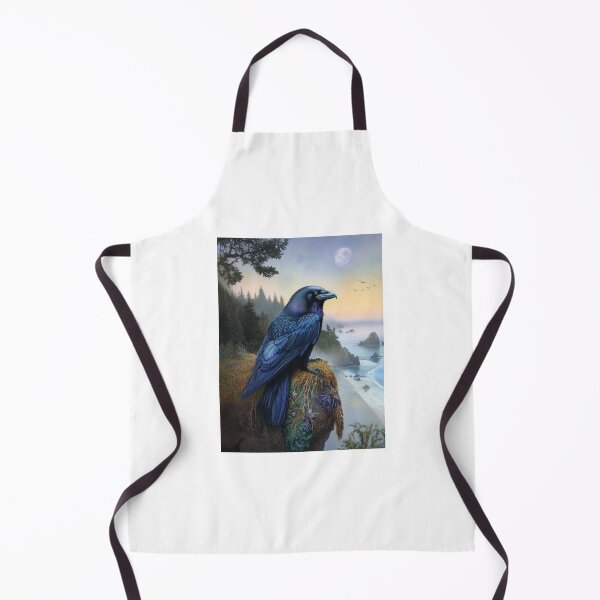 Item preview, Raven Medicine Spirit: Guardian of Pacific Northwest Coastlines designed and sold by ACuriousshoppe.