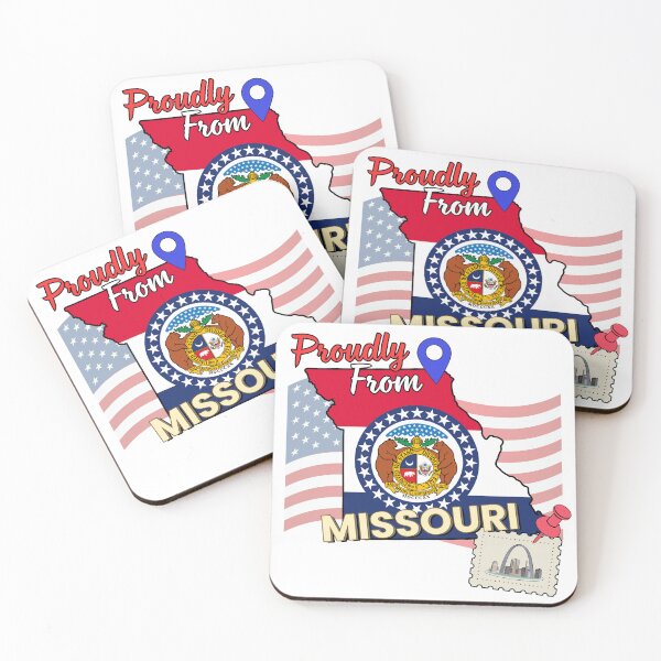 Item preview, Proudly from Missouri - USA state design designed and sold by PHRASEandSTYLE.