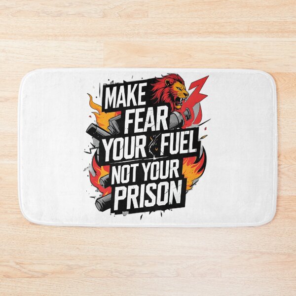 Item preview,  Make Fear Your Fuel, Not Your Prison designed and sold by Cool Cash Tees .