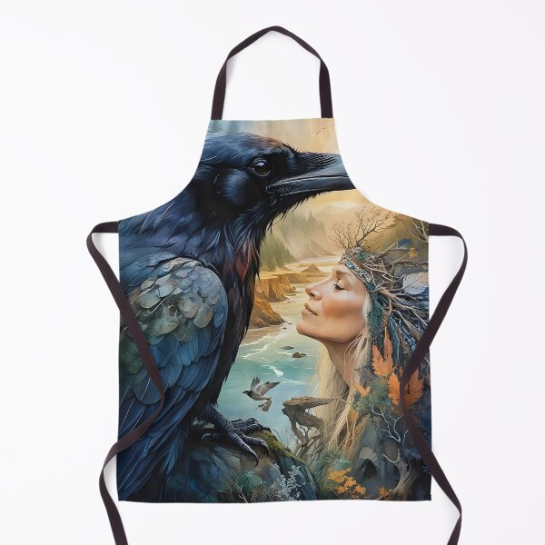 Item preview, Raven Spirit Medicine: Guardian of Pacific Northwest designed and sold by ACuriousshoppe.