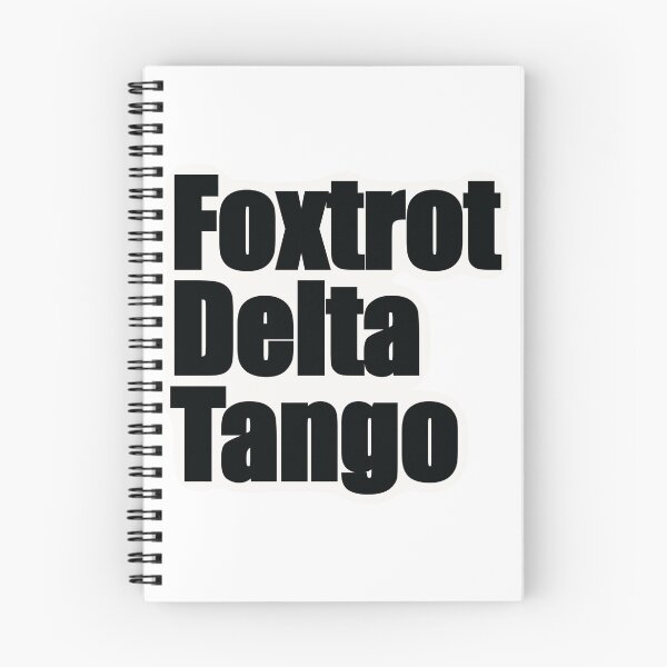 Item preview, Foxtrot Delta Tango designed and sold by vividcrocodile.