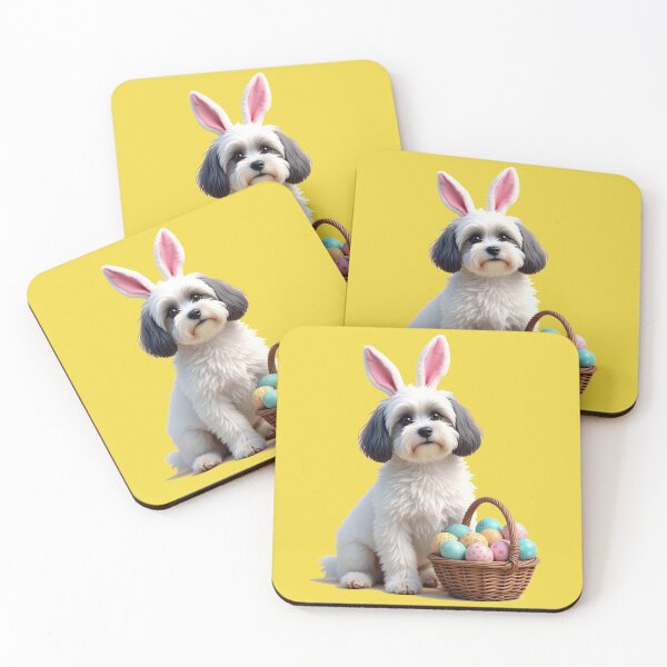 Item preview, Havanese Dog, in an Easter costume designed and sold by EstelleStar.