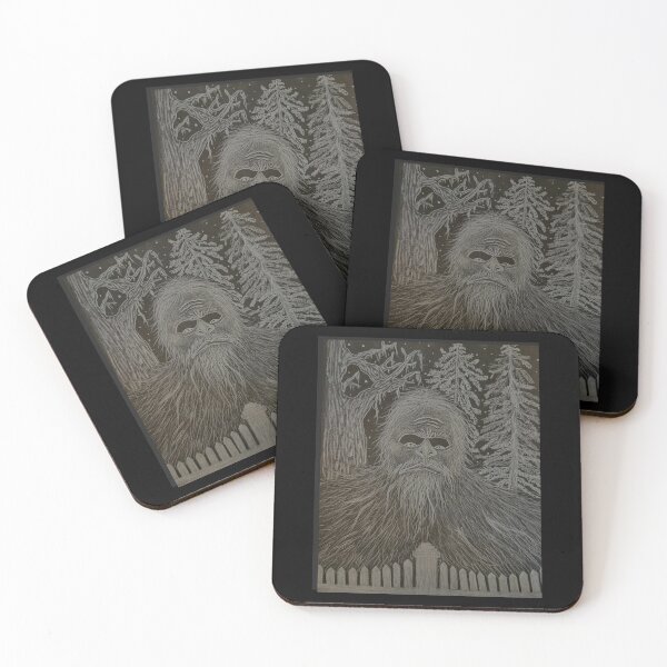 Aperçu de l'œuvre Observateur de Bigfoot Sasquatch « Le détrôné » créée et vendue par SasquatchShop.
