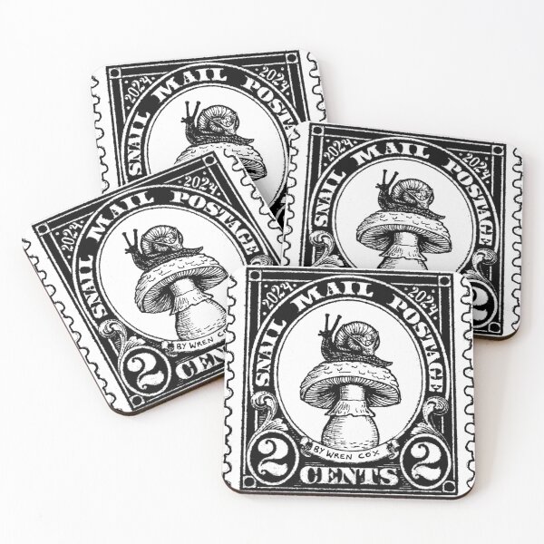 Item preview, Snail Mail Stamps designed and sold by RandomKaren.