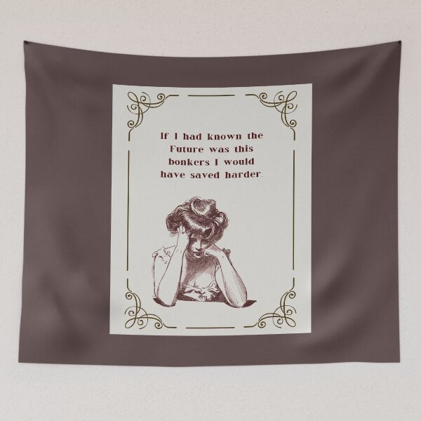 Item preview, Bonkers, Saved Harder, Vintage Woman, oppressed, words designed and sold by AASparksDesigns.