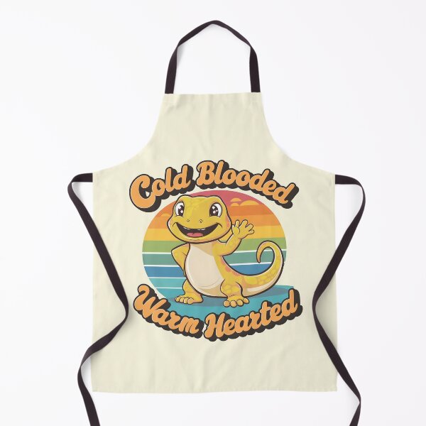 Item preview, Cold Blooded, Warm Hearted – Cute Gecko Pun designed and sold by Jollys-ArtShop.