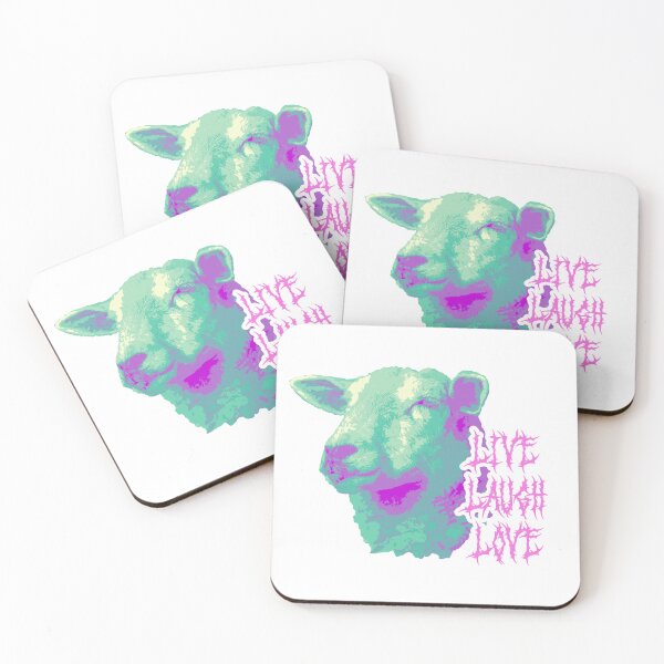 Item preview, Metal Sheep: Love, Laugh, Love designed and sold by ericcasar.