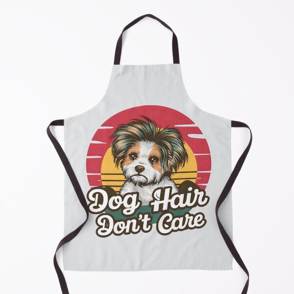 Item preview, Dog Hair Don’t Care – Funny Dog Pun  designed and sold by Jollys-ArtShop.